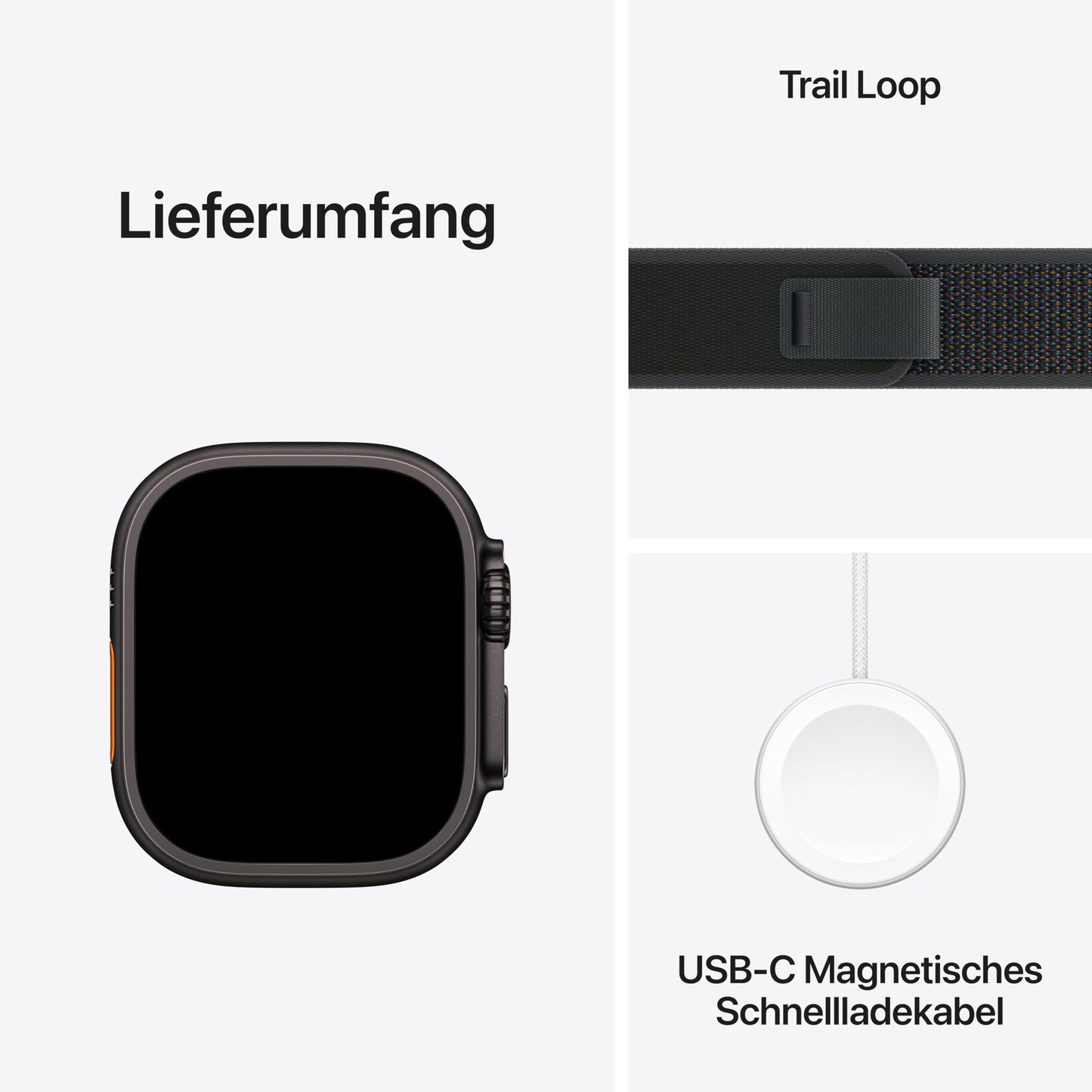 Apple Watch Ultra 2 – Smartwatch 49mm, Schwarz, Präzises GPS & Lange Akkulaufzeit