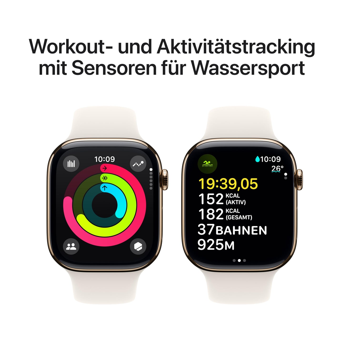 Apple Watch Series 10 – Fitness & Gesundheit, EKG, Wasserschutz