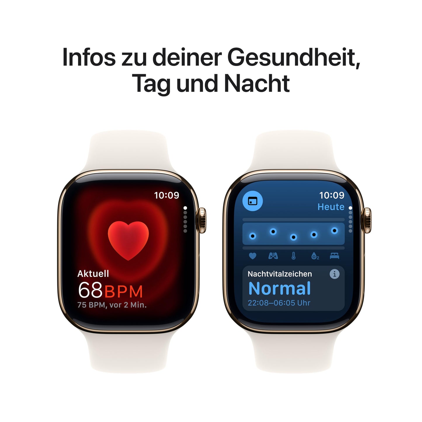 Apple Watch Series 10 – Fitness & Gesundheit, EKG, Wasserschutz