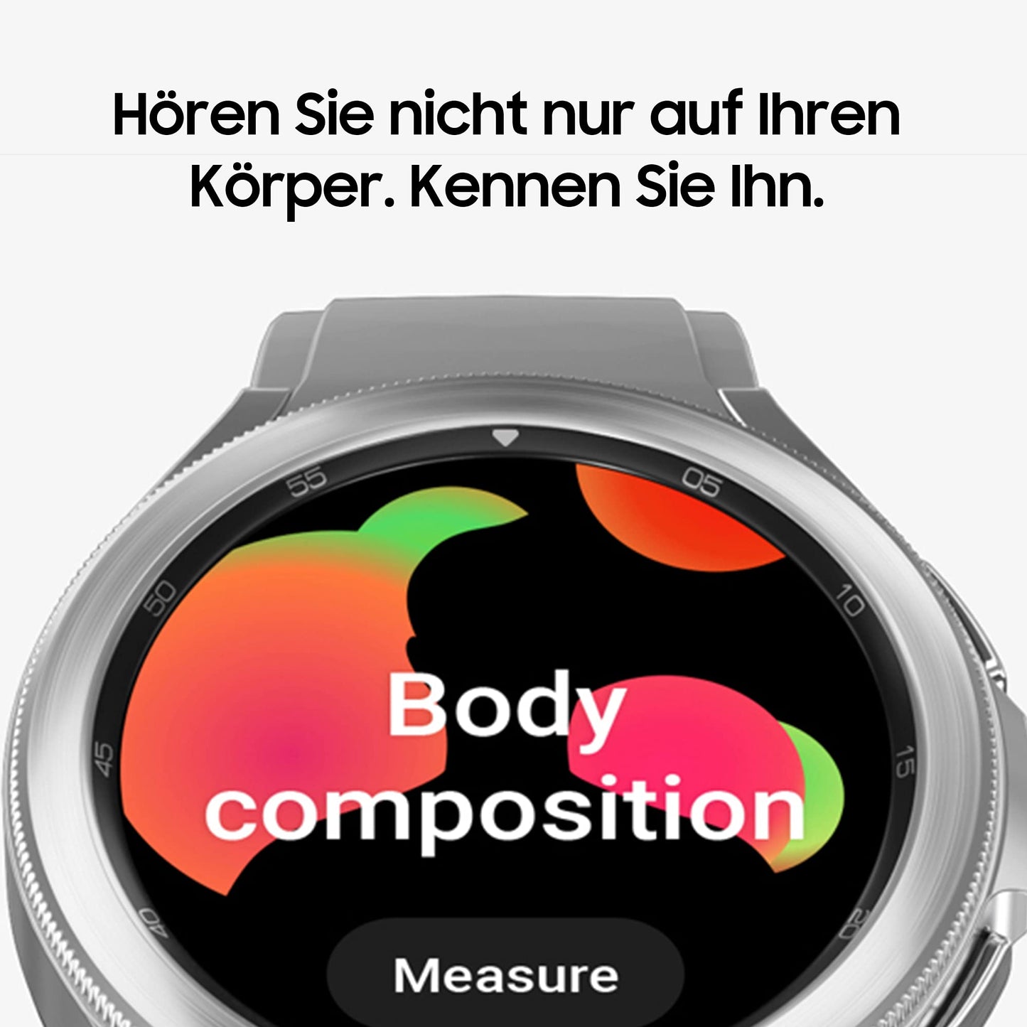 Samsung Galaxy Watch4 Classic – Wear OS, Drehbare Lünette, Schwarz