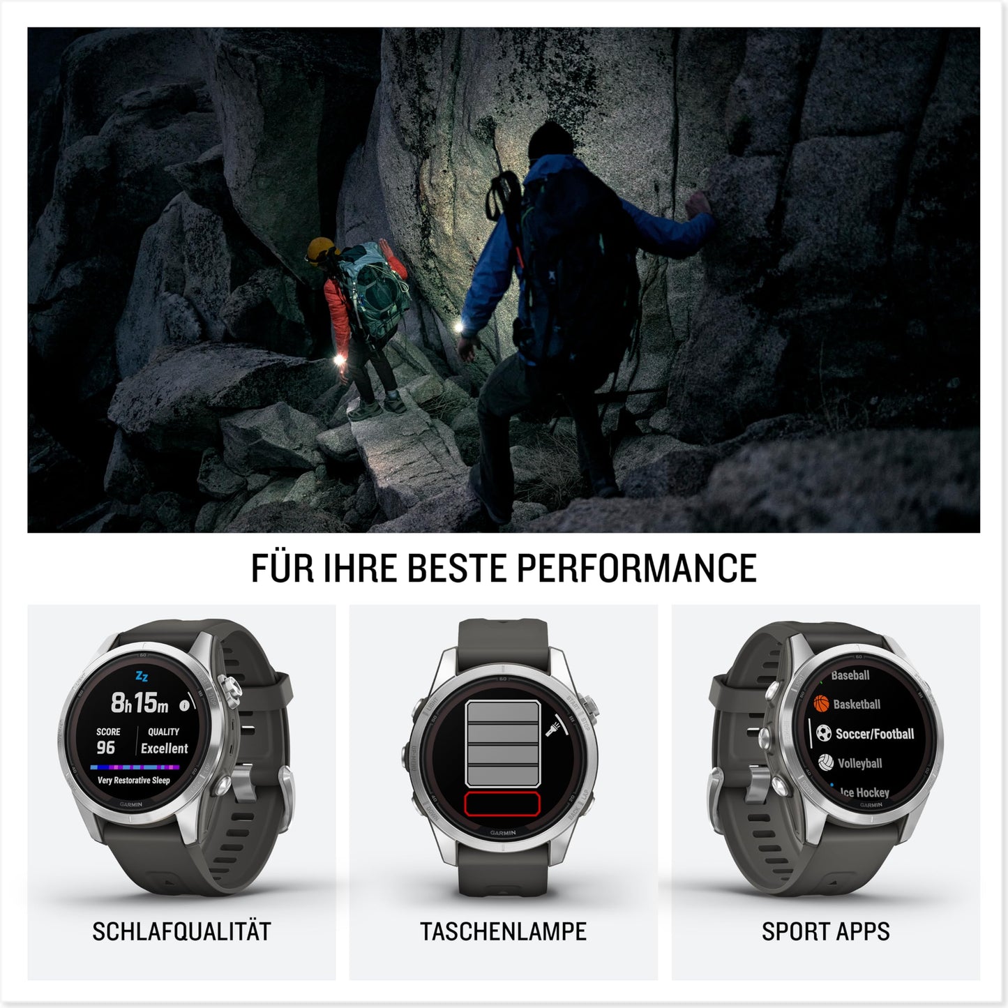 Apple Watch Ultra 2 GPS + Cellular 49mm – Titane Noir, Trail Loop