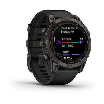 Garmin Fenix 7 Sapphire Solar 47mm, Slate Grey/Black (010-02540-21)