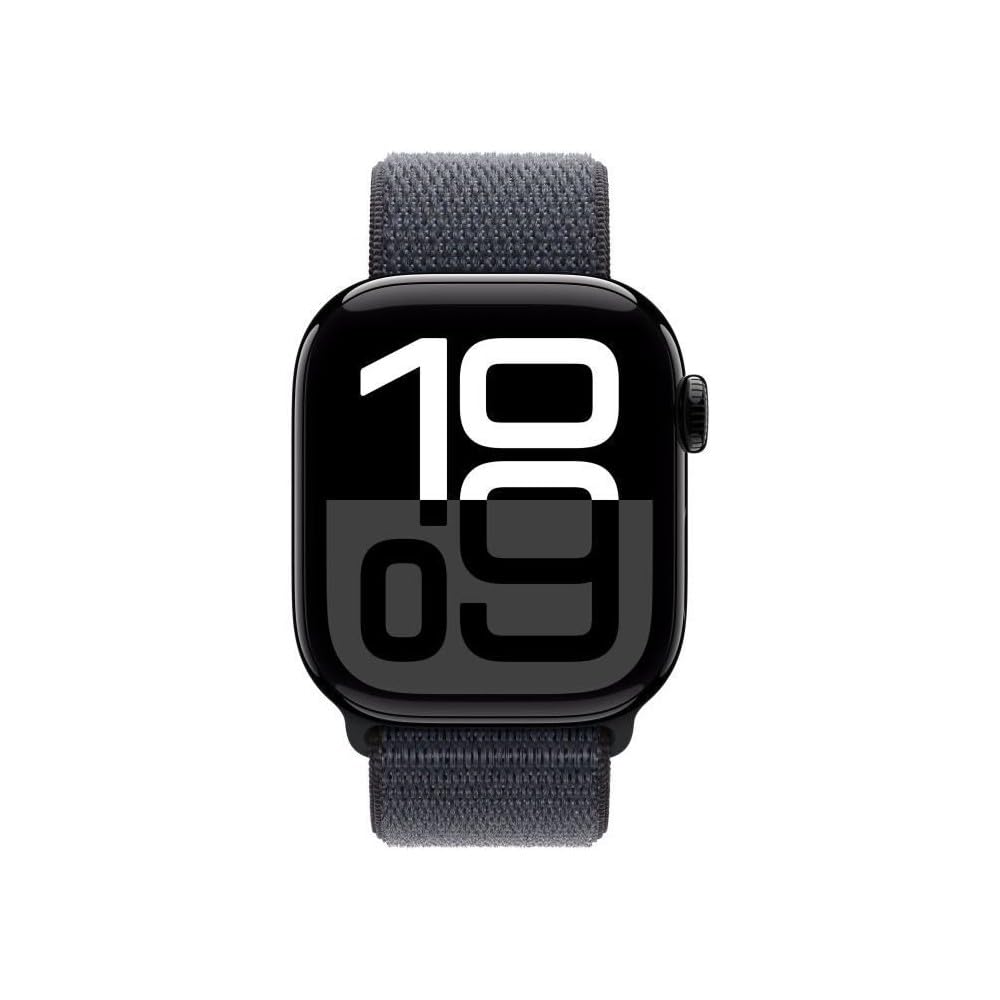 Apple Watch Series 10 – Smartwatch 42mm, Diamantschwarz, Always-On Display