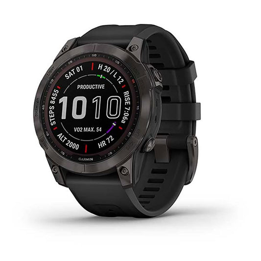 Garmin Fenix 7 Sapphire Solar 47mm, Slate Grey/Black (010-02540-21)