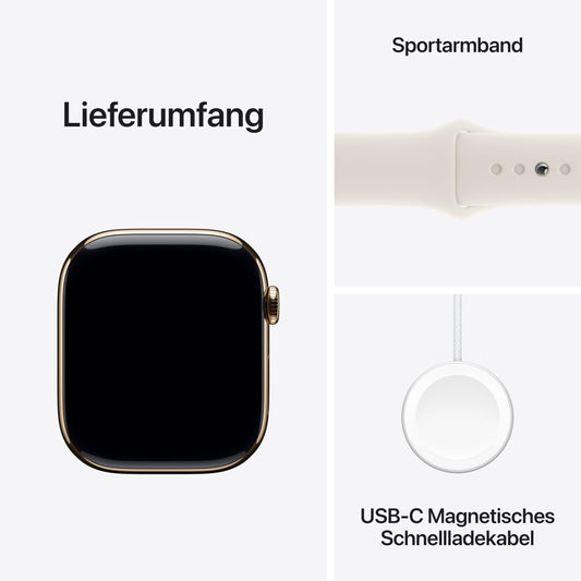 Apple Watch Series 10 – Fitness & Gesundheit, EKG, Wasserschutz