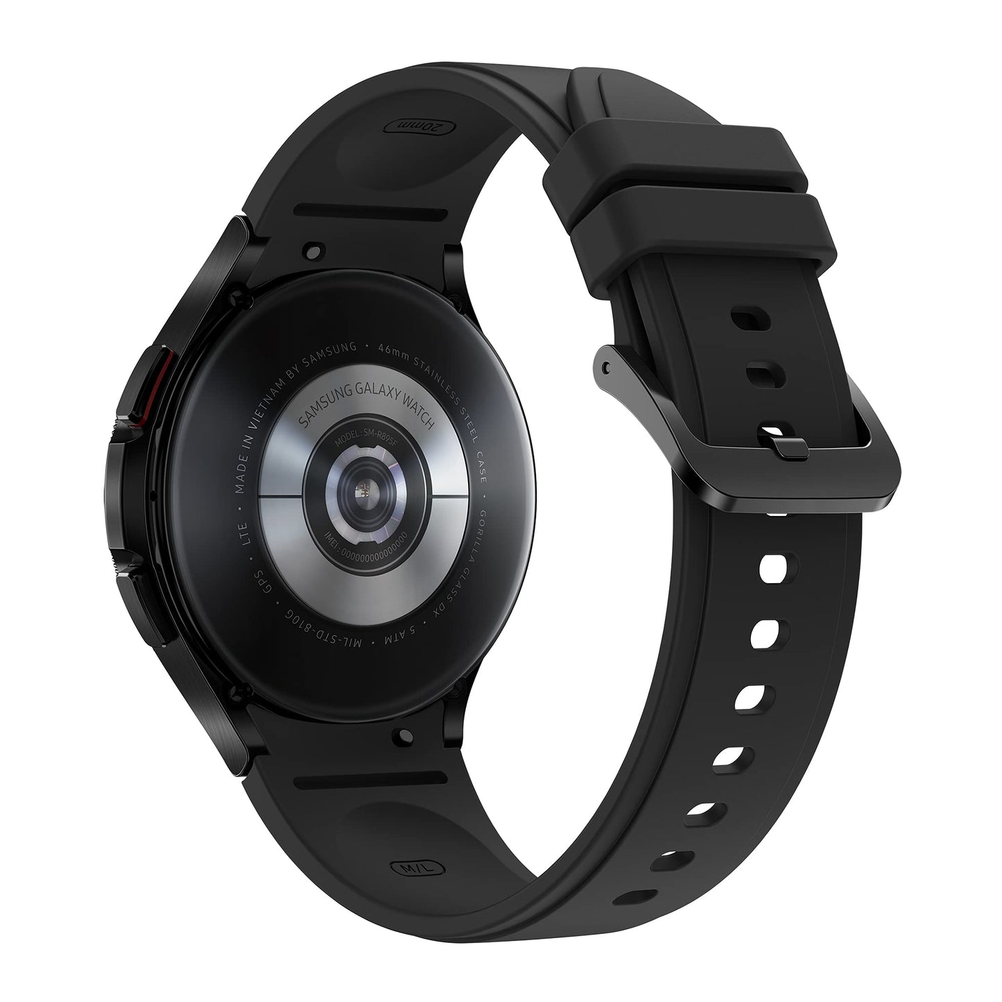 Samsung Galaxy Watch4 Classic – Wear OS, Drehbare Lünette, Schwarz