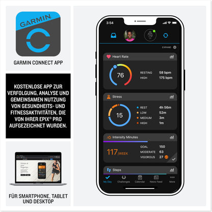 Garmin Epix Pro 51mm – GPS Multisport, AMOLED 1,4"