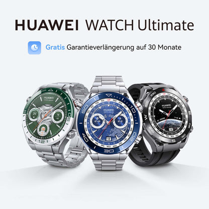 Huawei Watch Ultimate – Premium Smartwatch, Grün, 100m Wasserdicht