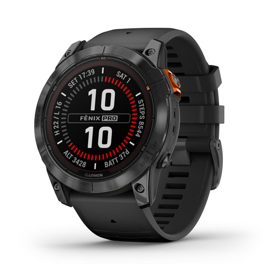 Garmin fēnix 7X Pro – GPS-Fitnessuhr, Touch & Tasten, 60 Sportarten