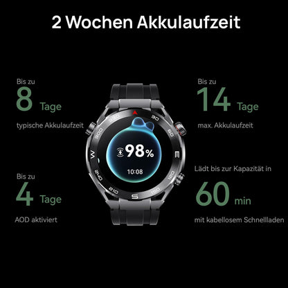 Huawei Watch Ultimate – Premium Smartwatch, Grün, 100m Wasserdicht