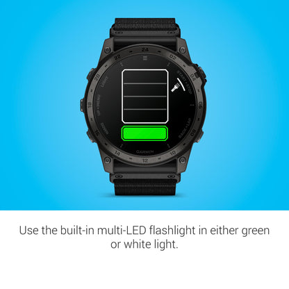 Garmin tactix 7 – AMOLED Display, TopoActive Karten, Taschenlampe