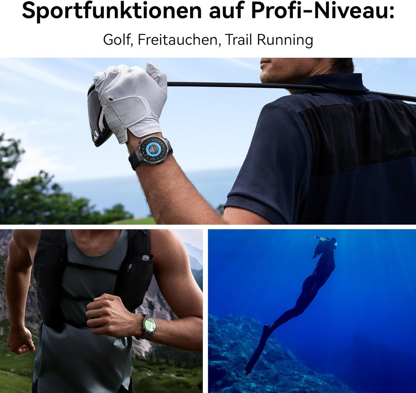Huawei Watch GT 5 Pro 42mm – Smartwatch Weiß, Keramik, GPS