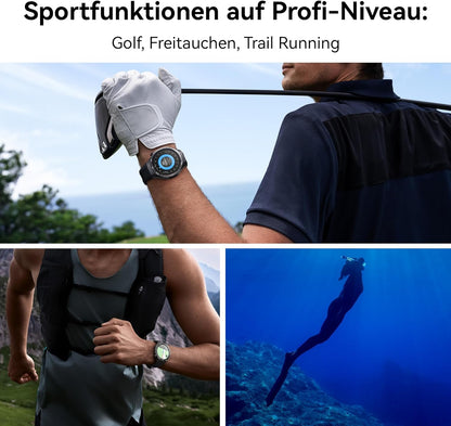 Huawei Watch GT 5 Pro 42mm – Smartwatch Weiß, Keramik, GPS