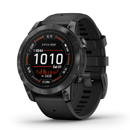 Garmin Epix Pro 47mm – GPS Multisport Smartwatch, AMOLED, Schwarz